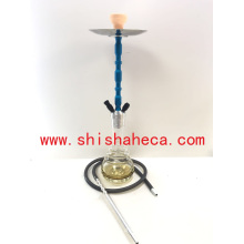 Vogue en gros Nargile en aluminium fumant Pipe Shisha Narguilé